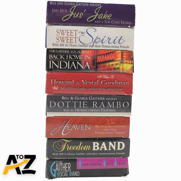Lot Of 8 Gaither Gospel Series Concert VHS Homecoming Friends Southern Gospel - Picture 5 of 12